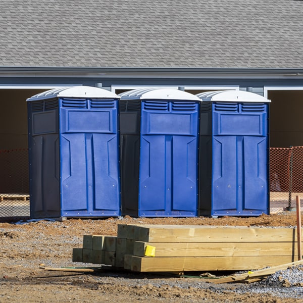 are there any additional fees associated with portable restroom delivery and pickup in Western Springs Illinois